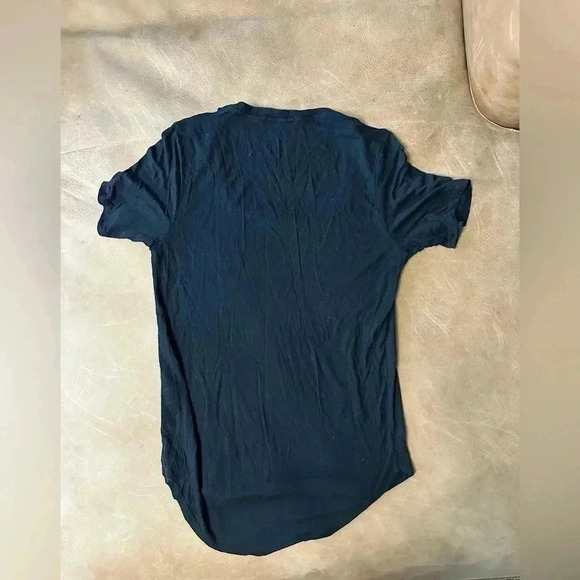 ATM Modal Tee Shirt Black Small Petite Anthony Thomas Melillo Basic Layering - Picture 9 of 10